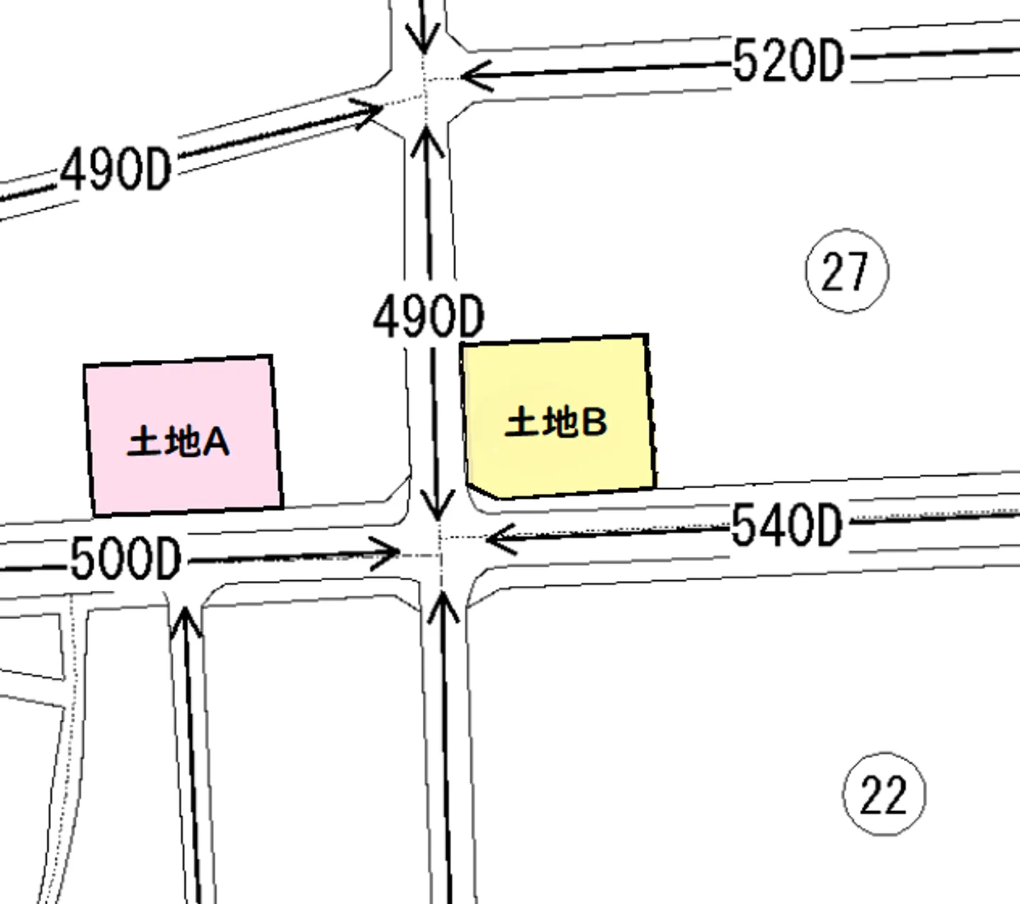 路線価図例